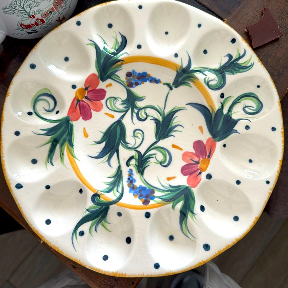 Gail Pittman egg platter